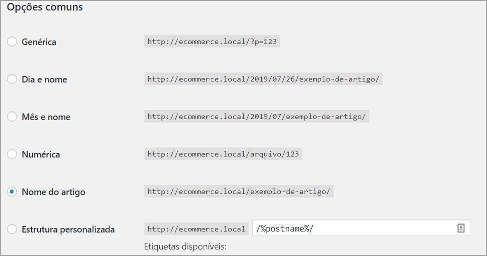 Erros com WordPress
